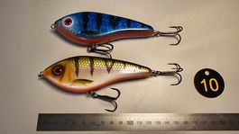 Bigbait Jerkbait Swimbait Glidebait 2er SetWestin Hecht