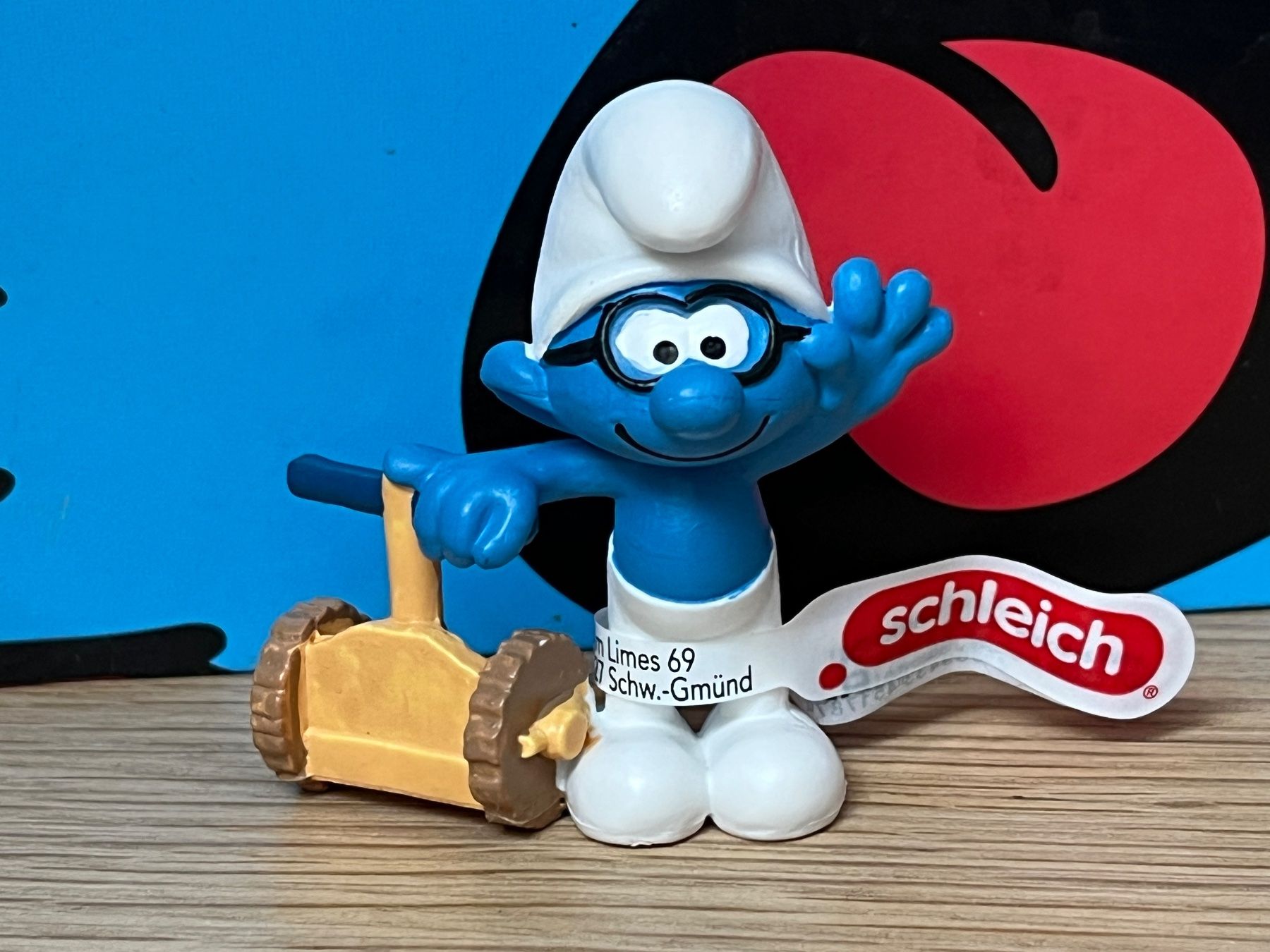 Schleich Statuette: Schlumpf mit Segway – Nuovo (secondo la descrizione) da Lyss venduto da Duckszone