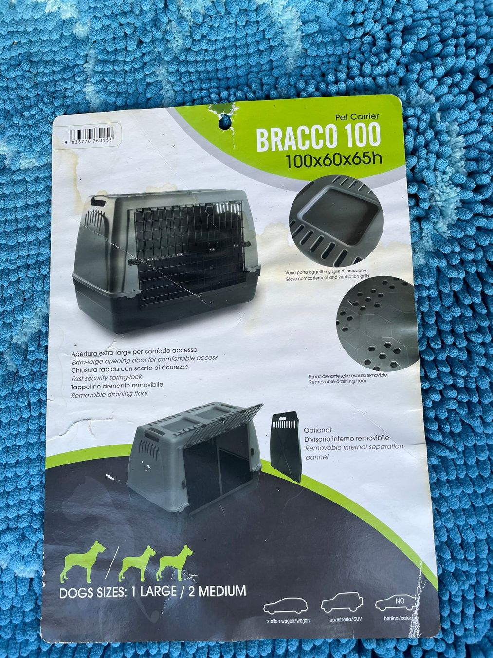 Gabbie, trasporto & Sicurezza: Hundenbox – Usato da Forch venduto da ESELSTEIN 1