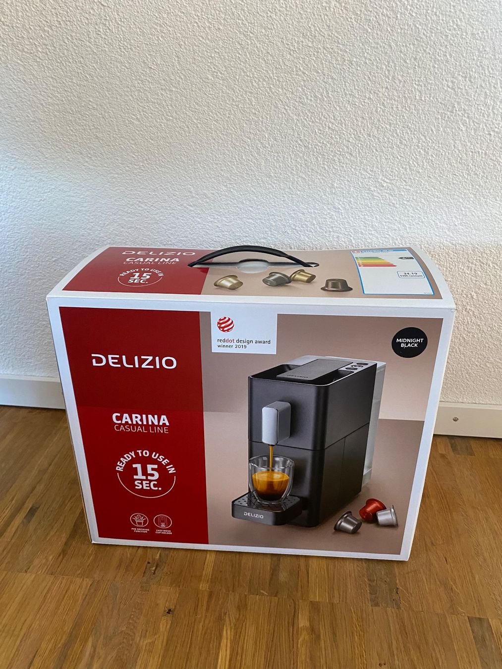Delizio Kaffeemaschinen & Espressomaschinen: Delizio Carina Kaffeemaschine – Gebraucht aus Zürich von tab_5zgr