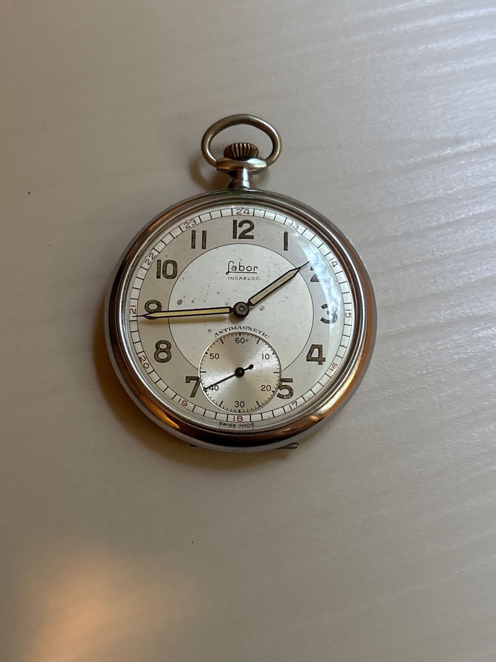 Orologi: Labor Taschenuhr – Usato da Schlieren venduto da Luxury.Time