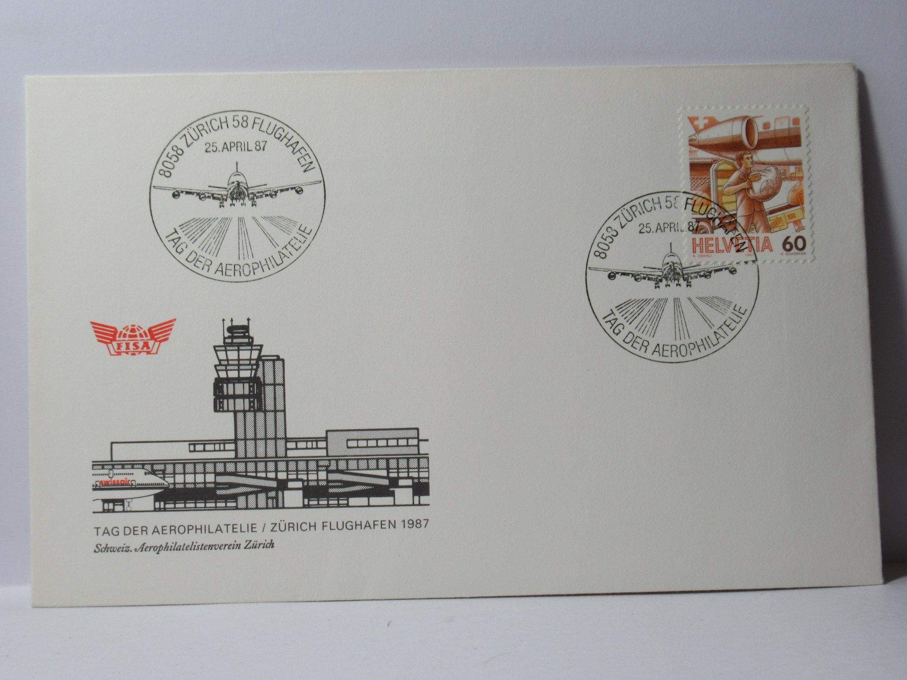 Alle Briefmarken: Zürich 1987 – Gebraucht aus Grenchen von Bluemchen1900