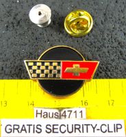 CORVETTE RACING AUTO LOGO PIN MIT SECURITY-CLIP GEPRÄGT