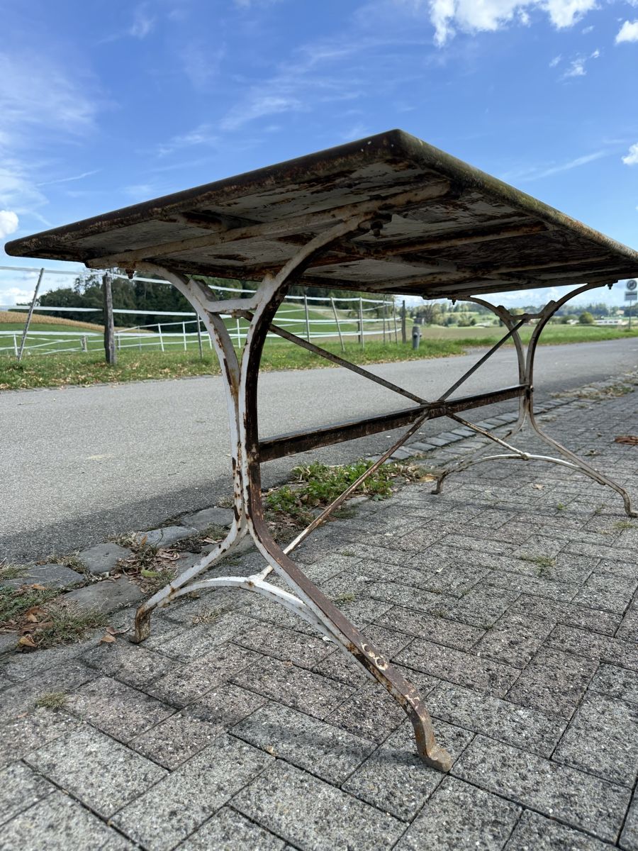 Tables: Vintage antiker Gartentisch – D'occasion à Menzengrüt par SC1973 3