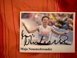 Autogramm Maja Neuenschwander