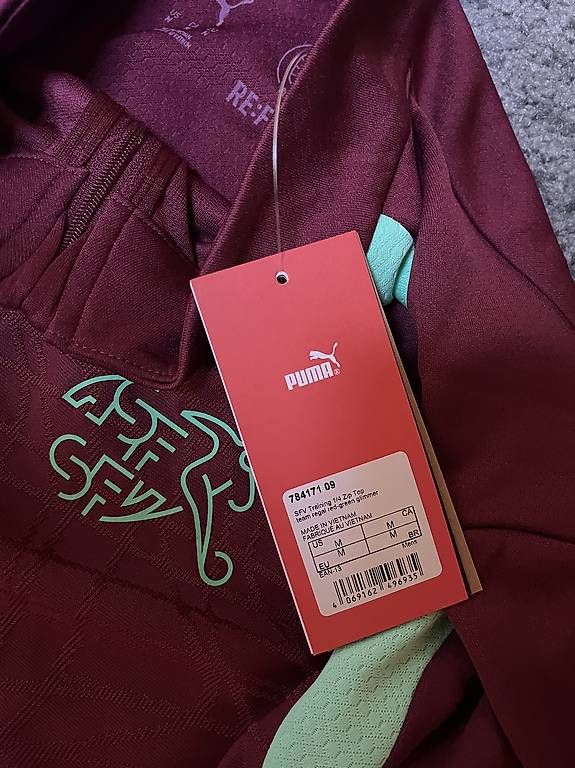 Puma Leibchen & Hosen: Schweiz Training longsleeve neu original – Gebraucht aus Chiasso von pao_8chd 3