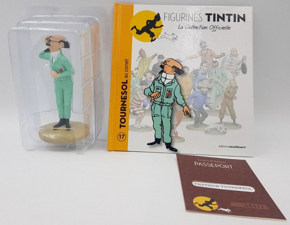 Hergé Figurine Tintin 17 Tournesol au Kaufen auf Ricardo