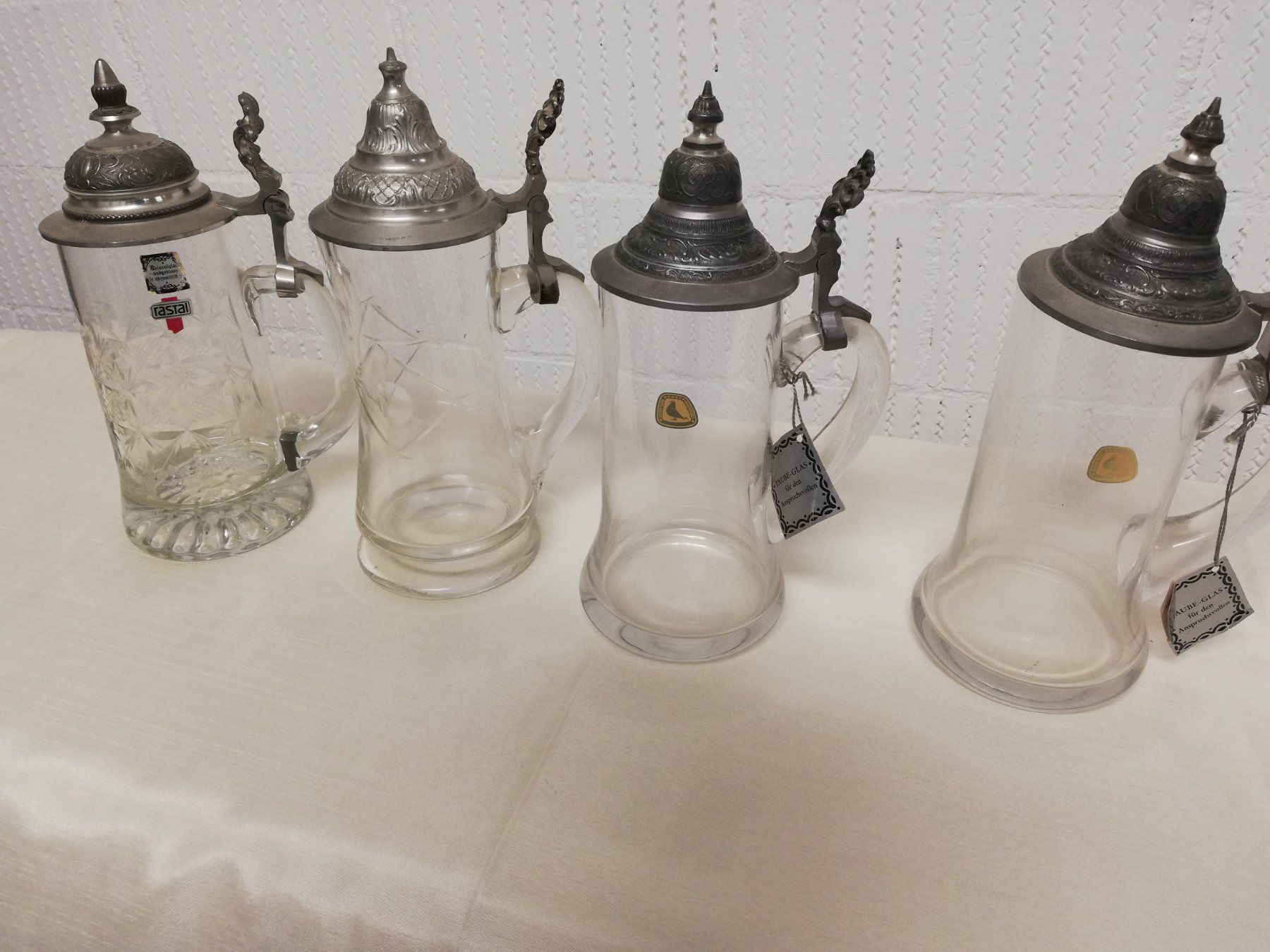 Bicchieri: Bierkrug mit Deckel Sammlerstück – Usato da Untersiggenthal venduto da Marlen59 1
