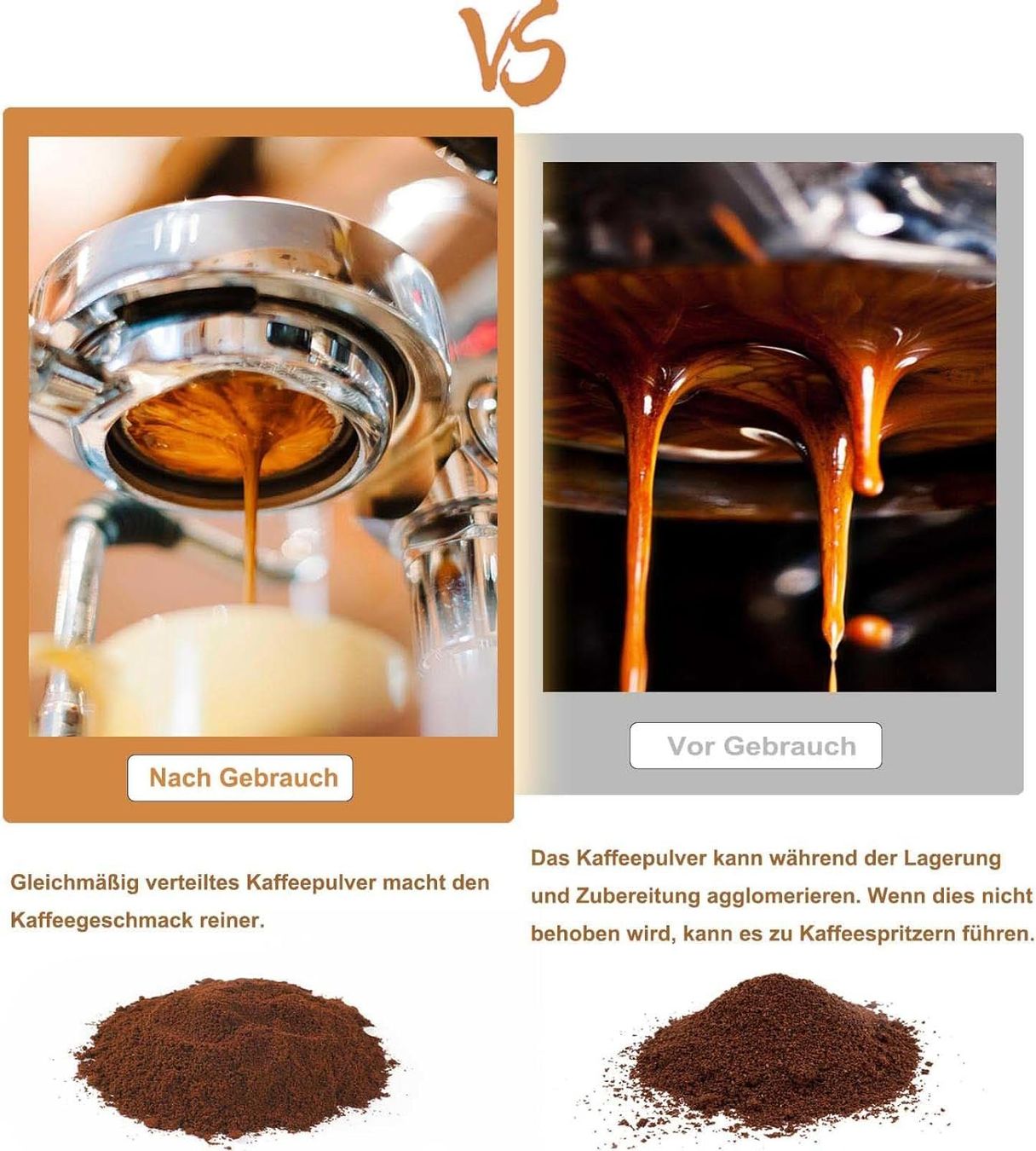 Macchine per caffè & Macchine per espresso: Wdt Tool Kaffee Distributor mit Ständer mit 7 Espresso Nadel – Nuovo (secondo la descrizione) da Thun venduto da thunshop 6