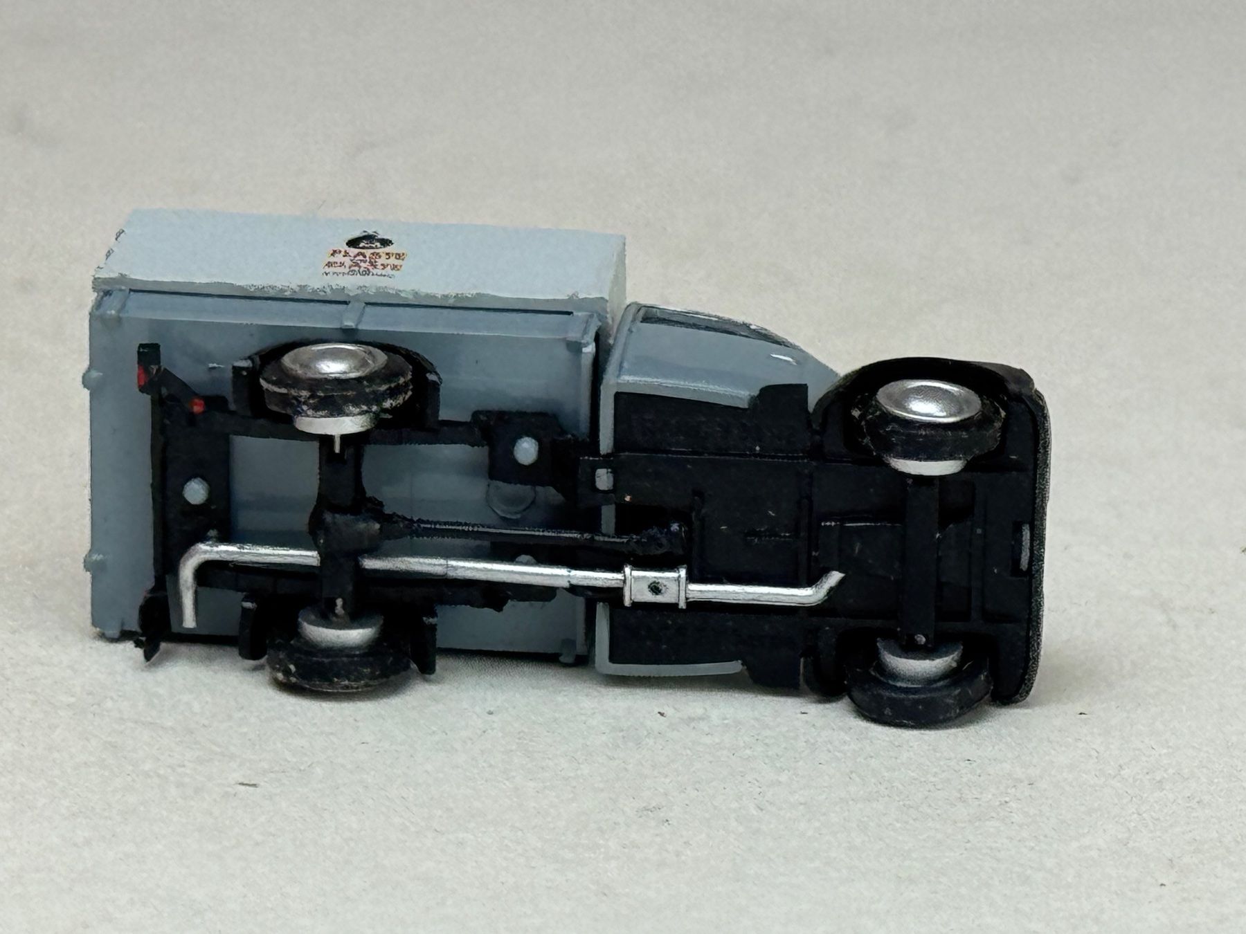 Herpa Modellini d'auto: GB1 Herpa Framo LKW grau Plaste – Usato da Elm venduto da Wikmtz 2