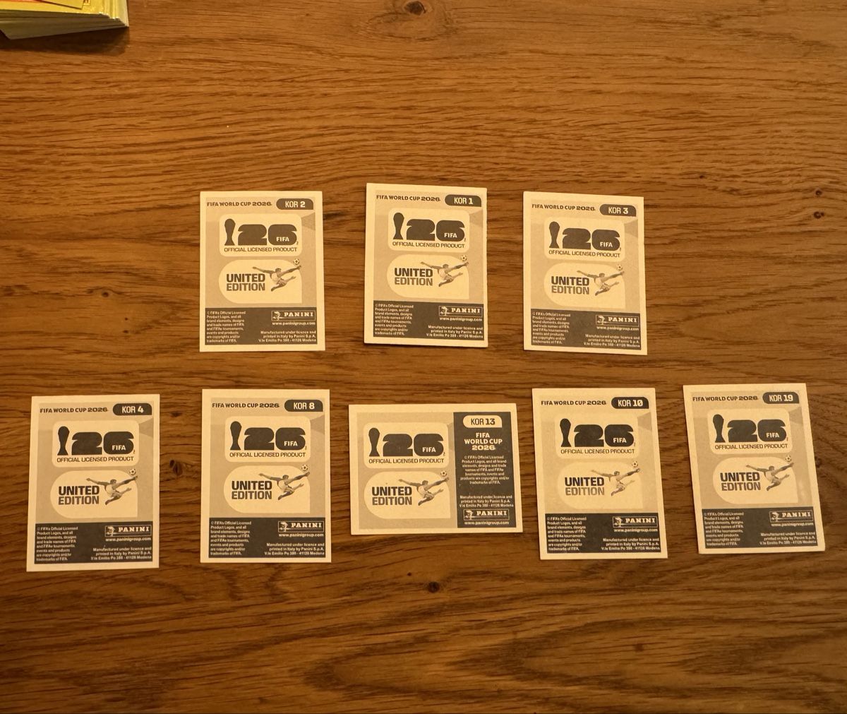 Panini Carte collezionabili: Panini Sticker WM 2026 KOR – Nuovo (secondo la descrizione) da Oberwil-Lieli venduto da MantaFango 1
