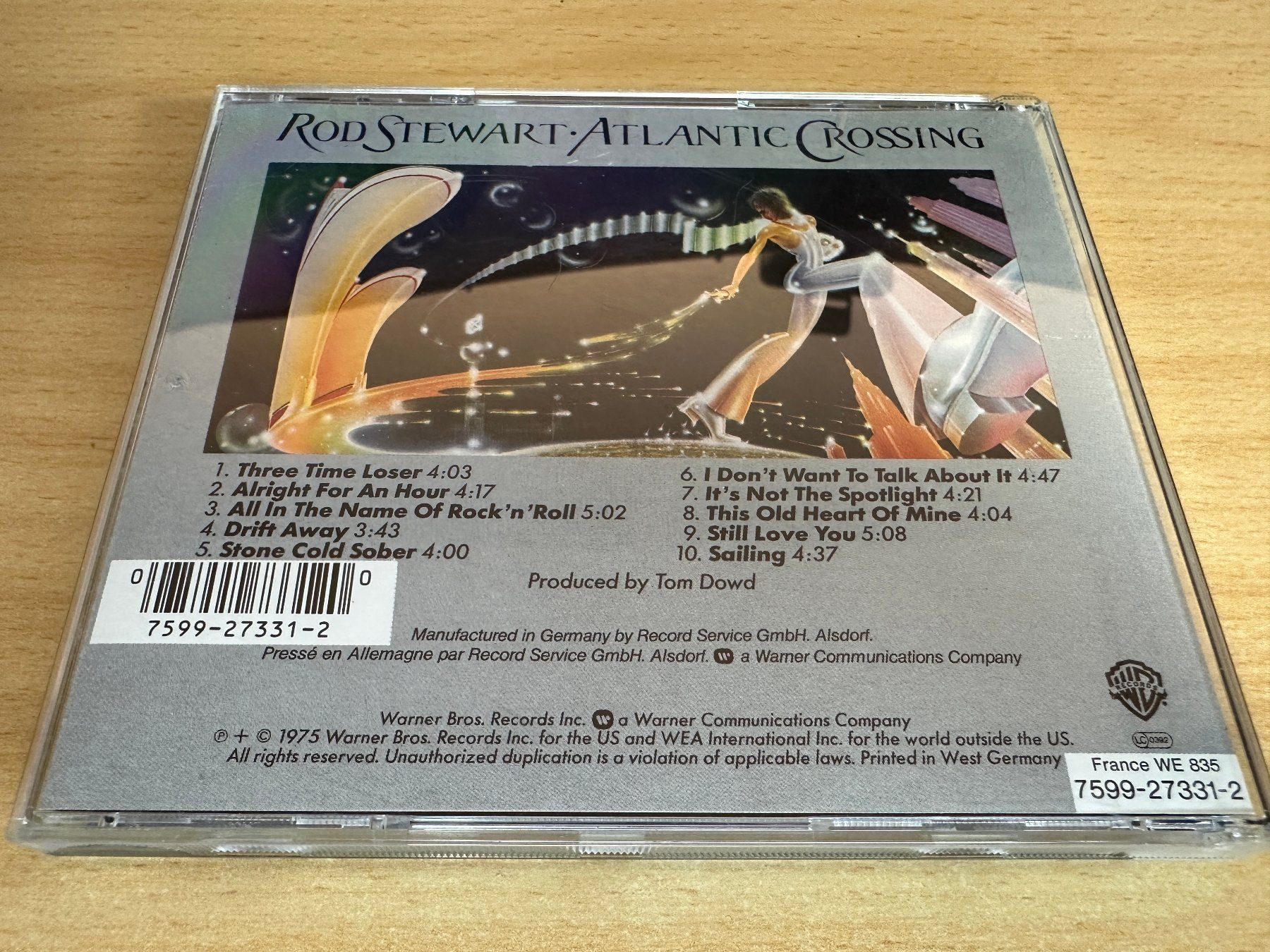 CD: Rod Stewart – Atlantic Crossing – Usato da Rikon im Tösstal venduto da Alpenmutz 1