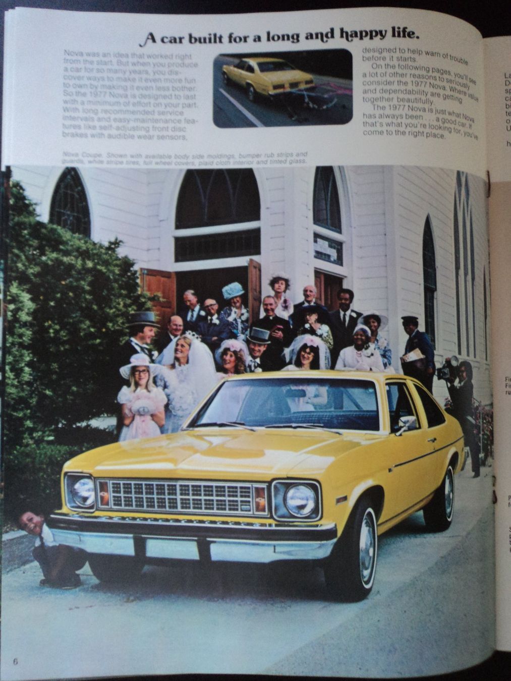 Chevrolet Documenti: Prospekt Chevrolet Nova 1977 – Usato da Schwarzenburg venduto da modelCARama 3