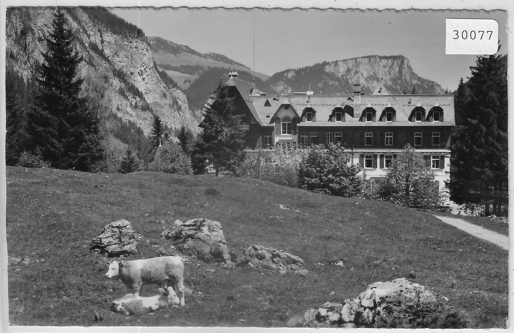 Cartoline postali: Kurheim Grimmialp - Schwenden im – Usato da Ettingen venduto da Kartenplanet