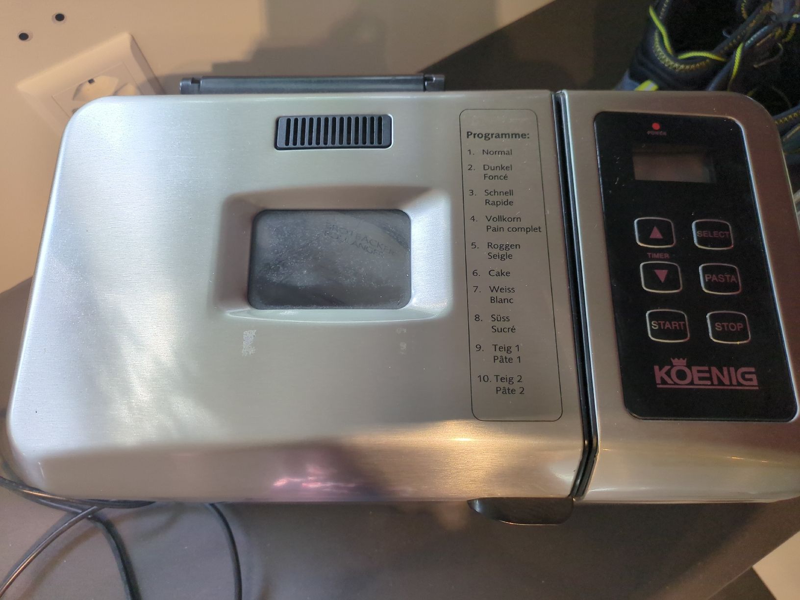 Elettrodomestici da cucina: Machine à pain Koenig – Usato da Pully venduto da FlorWoll 1