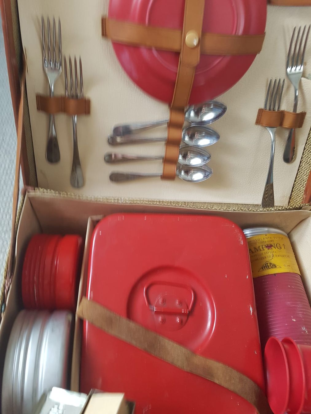 Altro in Antiquarato & Arte: Vintage Picknick-Korb aus den 60er Jahren oldtimer – Usato da Belp venduto da Guadalupe84 1
