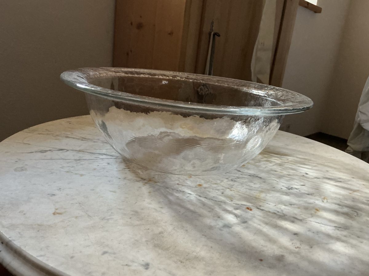 Glasi Hergiswil Ciotole: Glas Schale 33cm, Hergiswiler Glas – Usato da Tamins venduto da juliahauserbalog