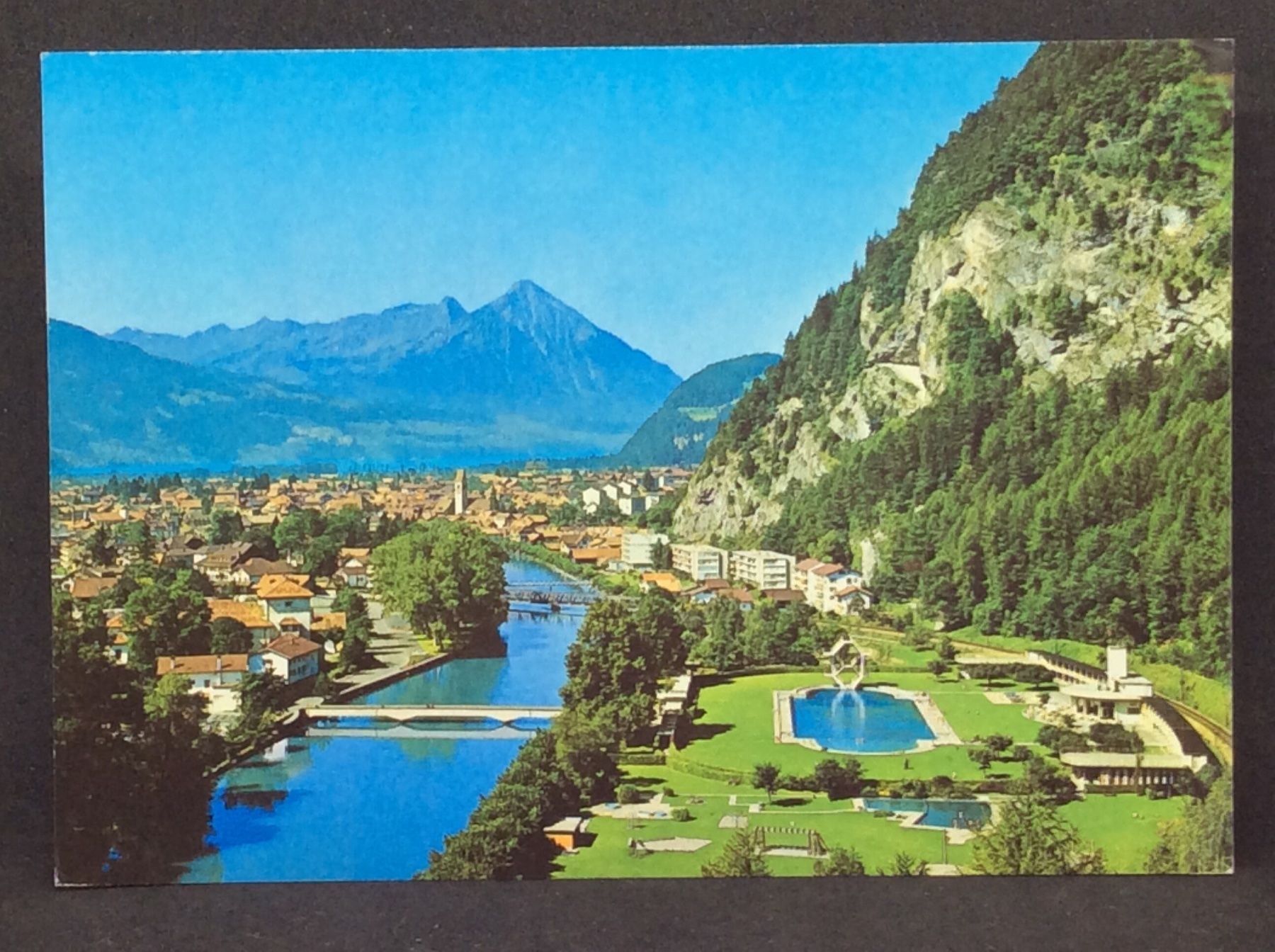 Cartes postales: Interlaken - Strandbad – D'occasion à Widnau par Brusi9