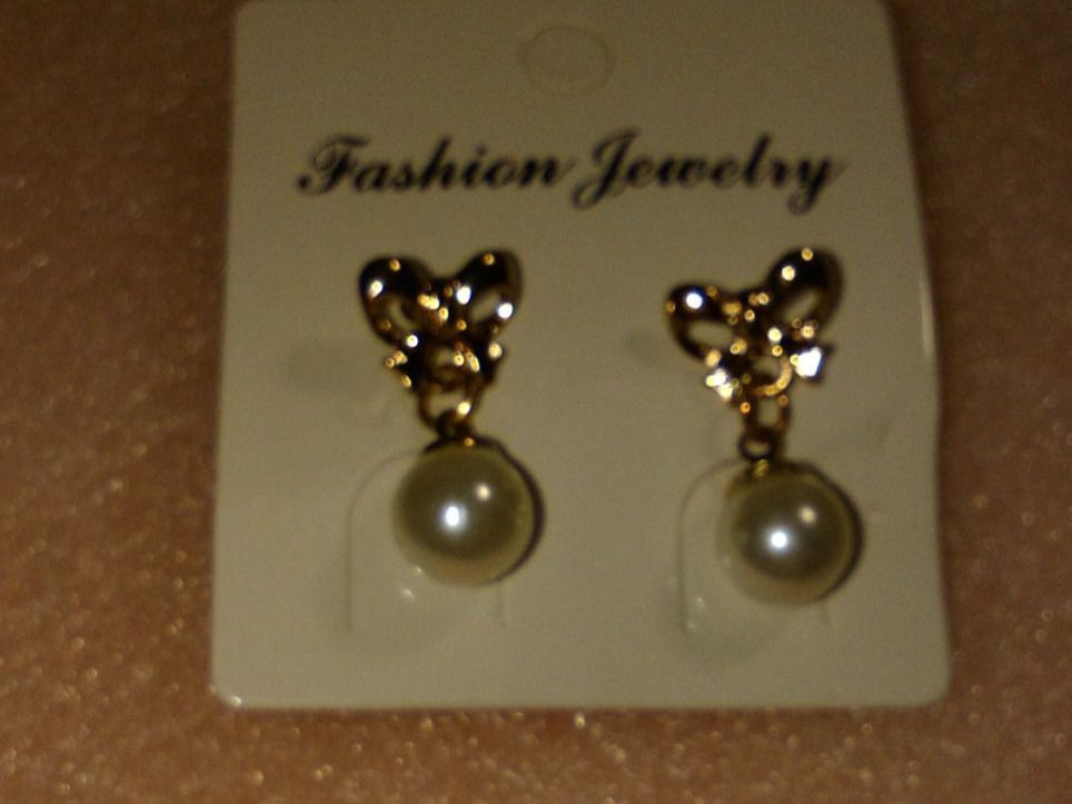 Orecchini pendenti & Orecchini a lobo: OHRRINGE MODESCHMUCK,,MIT KÜSTLICH PERLEN,,WEISS – Nuovo (secondo la descrizione) da Basel venduto da bijoutrie_4
