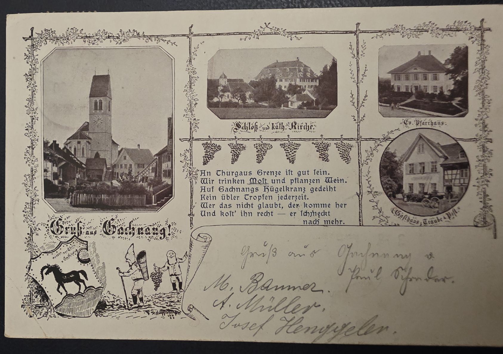 Cartes postales: Ansichtskarte Gachnang – D'occasion à Bern par Kocholo