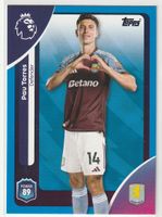 2026 Topps Premier League Pau Torres Base Blue Parallel