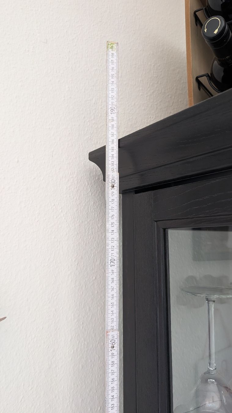 Ikea Vetrine: Vitrinenschrank schwarz mit Glasfronten – Usato da Bremgarten AG venduto da Tabea1108 2
