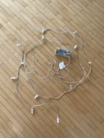 Lichterkette mit Batteriebox von Ikea, 3 Meter lang