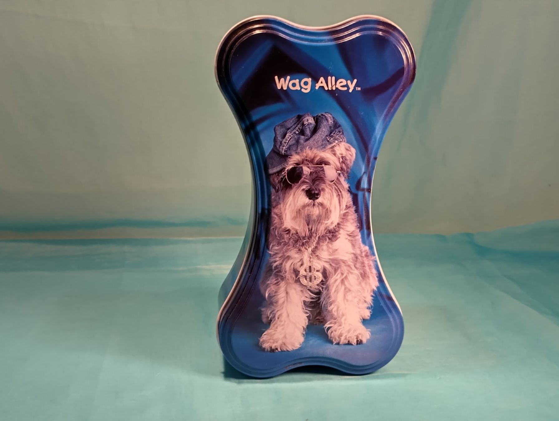 Autres décorations & accessoires: Blechbüchse, Knochenform, mit Hund – D'occasion à Bellach par JingleCherry