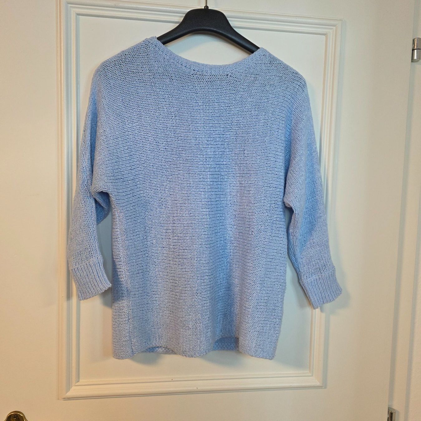 Pullover & Sweatshirts: Himmelblauer Strickpullover Gr. XS leicht & weich – Gebraucht aus Wald ZH von CapLux