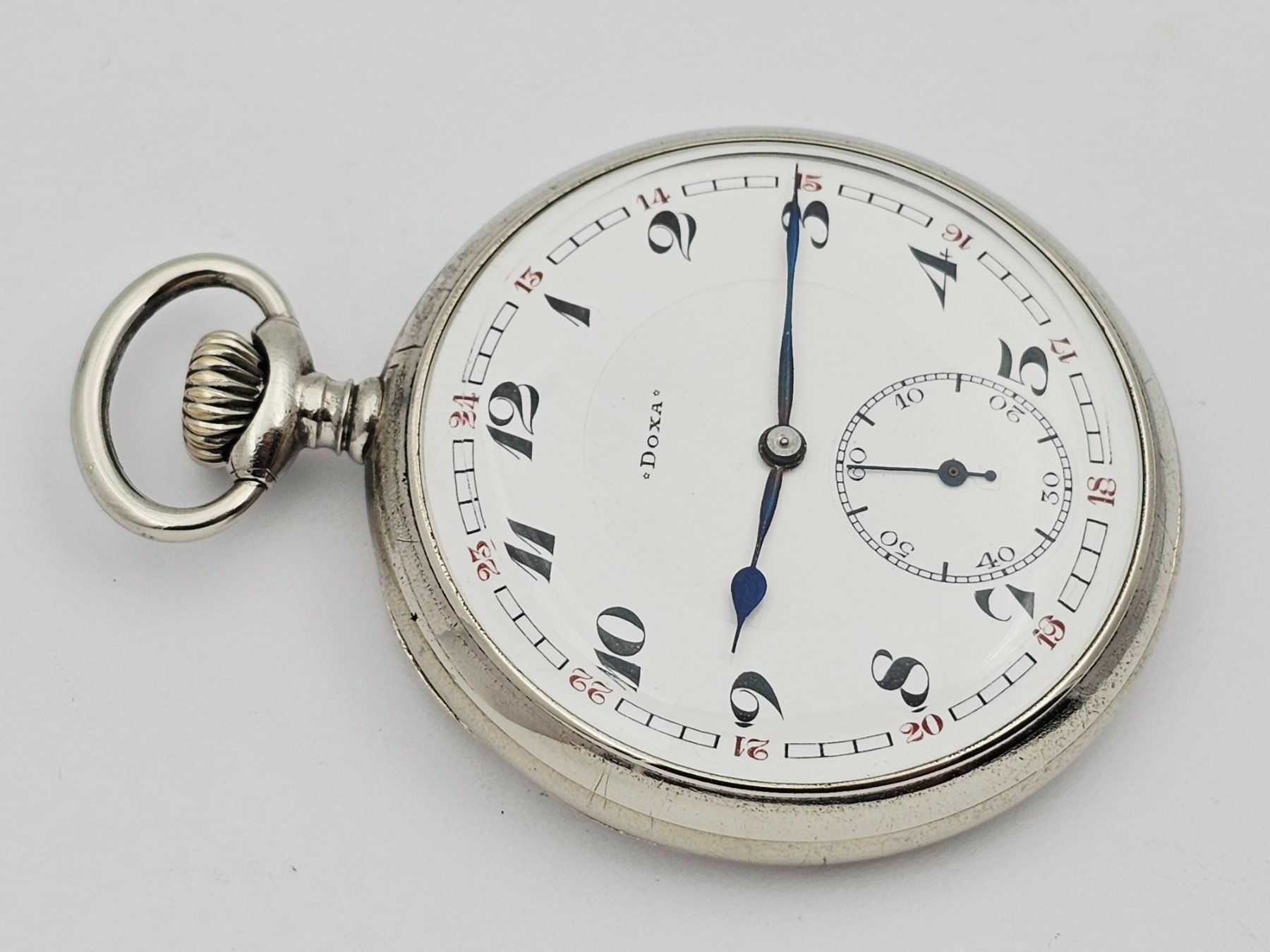 Doxa Orologi: Doxa Taschenuhr Handaufzug – Usato da Bassersdorf venduto da AnkerWatch 6