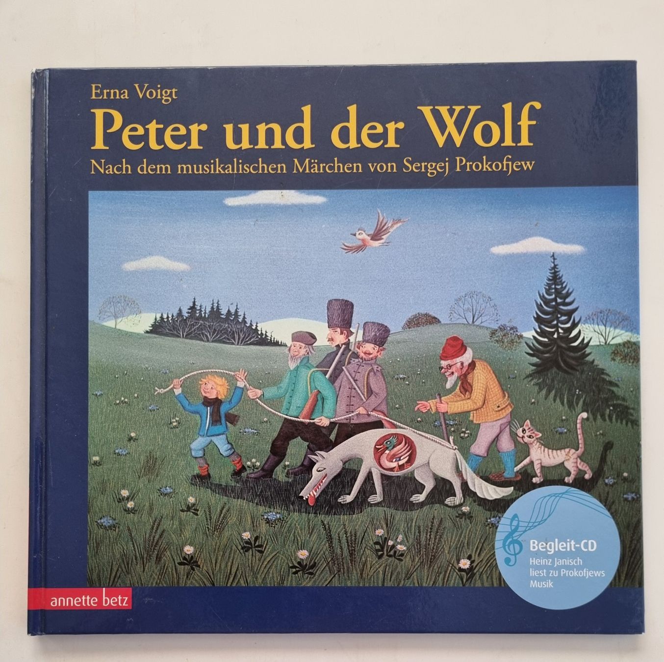 Libri: Peter und der Wolf - Kinderbuch mit CD Prokofjew – Usato da Opfikon venduto da Diversamente