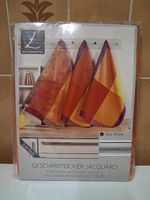 Torchons Jacquard, lot de 3 "rouille"