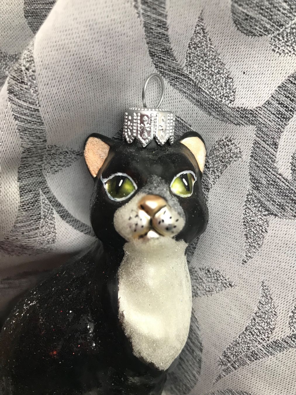 Tutte le decorazioni: Sitzende Katze schwarz Christbaumschmuck – Nuovo e nell'imballaggio originale da Alpnach Dorf venduto da marvo 2