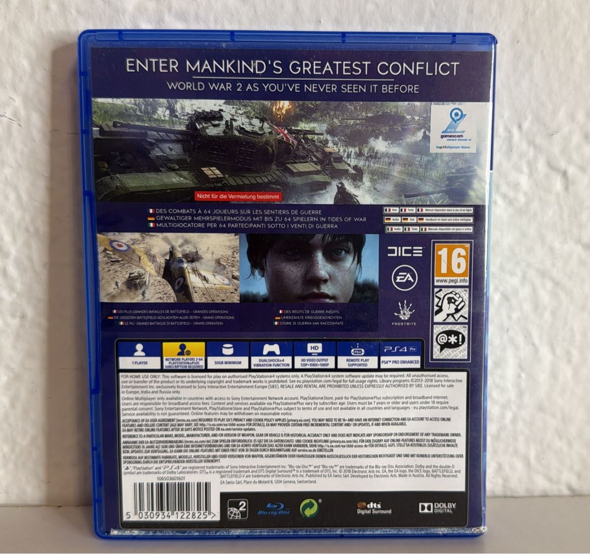 Sony Jeux: Battlefield V PS4/PS5 Game - Excellent Condition – D'occasion à Ehrendingen par bubulence 1