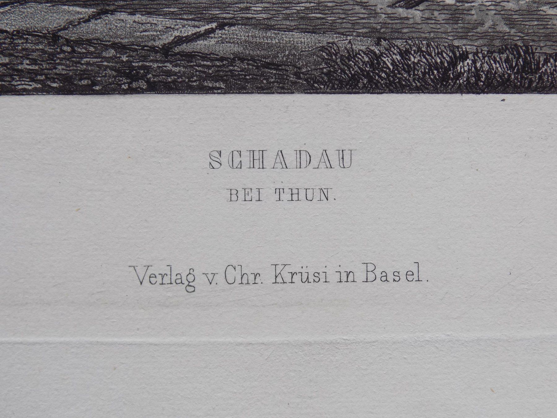 Stiche: Schadau Thun von Rüdisühli – Gebraucht aus Risch von Rischli15 2