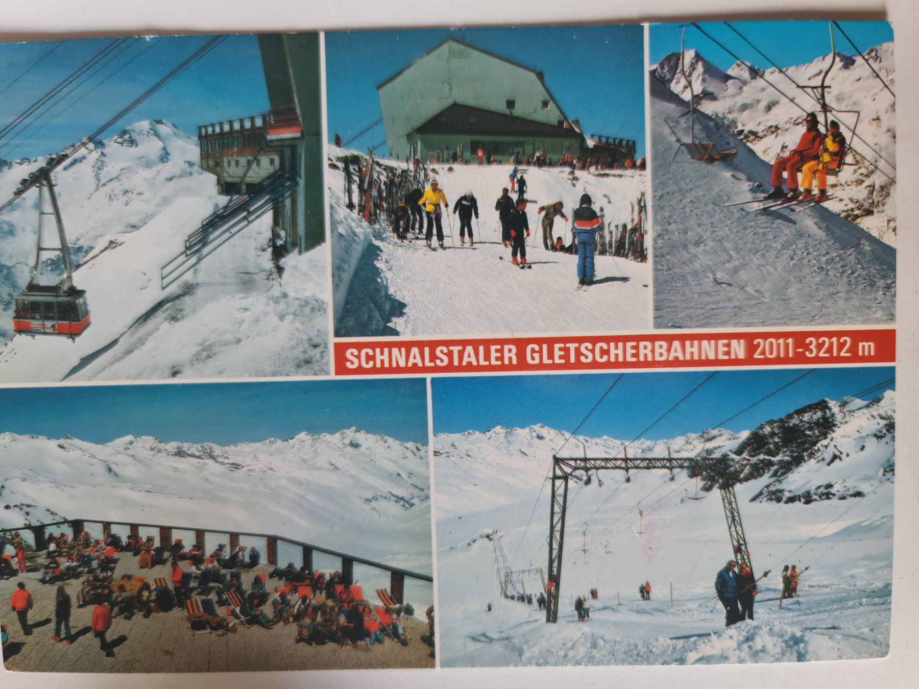 Cartoline postali: Ansichtskarte Schnalstaler Gletscherbahnen – Usato da Dintikon venduto da Vexi