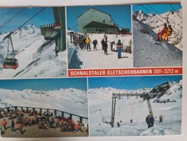 Ansichtskarte Schnalstaler Gletscherbahnen