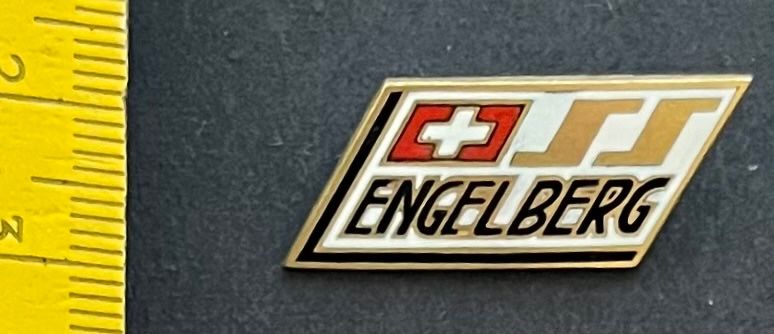 Swiss Plaquettes & Badges: Engelberg SS, Emaille-Ski-Abzeichen Vintage Original – D'occasion à Ostermundigen par DaxKarten-75