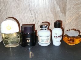 Französische Vintage-Sammlerparfums. 5St.