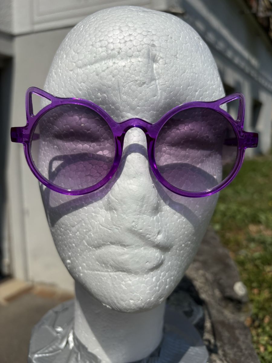 Brillen & Gläser: Sonnenbrille, lila  Katze – Neu (gemäss Beschreibung) aus Zürich von Sundaygirl 1