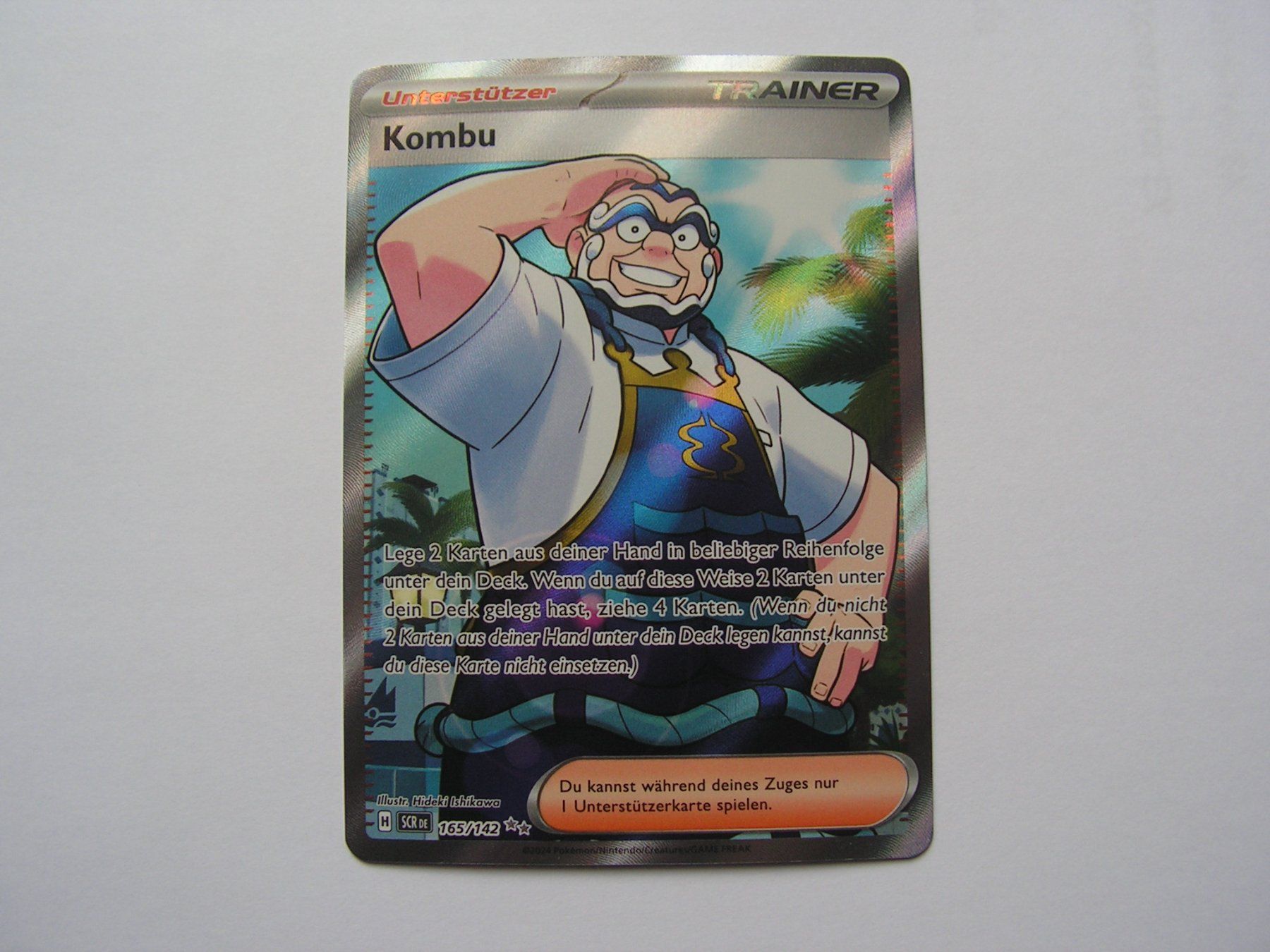 Pokémon Carte collezionabili: Kombu 165/142 Stellarkrone – Nuovo (secondo la descrizione) da Aesch BL venduto da Hansboeni