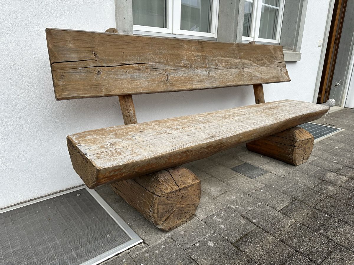 Panchine: Massive Holzbank, Gartenbank – Usato da Rafz venduto da Dilifledermaus 1