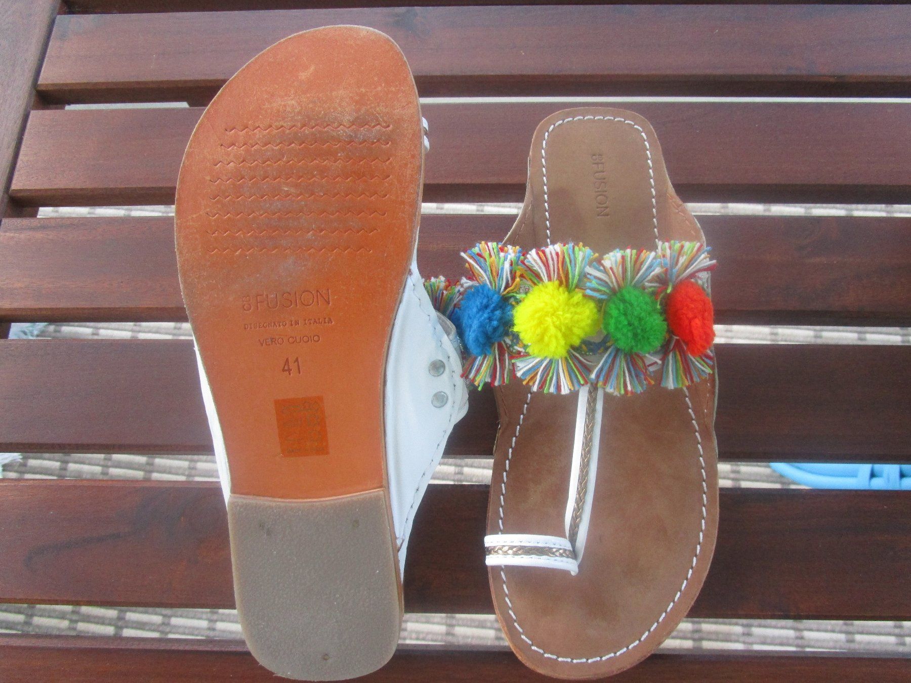 Damenschuhe: Ledersandale Gr.41, 35 Fr. – Gebraucht aus Bülach von reguskon 1