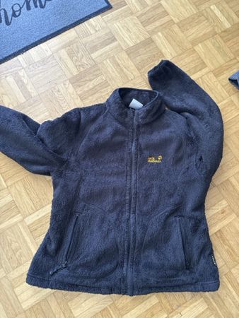 Fleecejacke Jack Wolfskin schwarz Grösse XXL guter Zustand