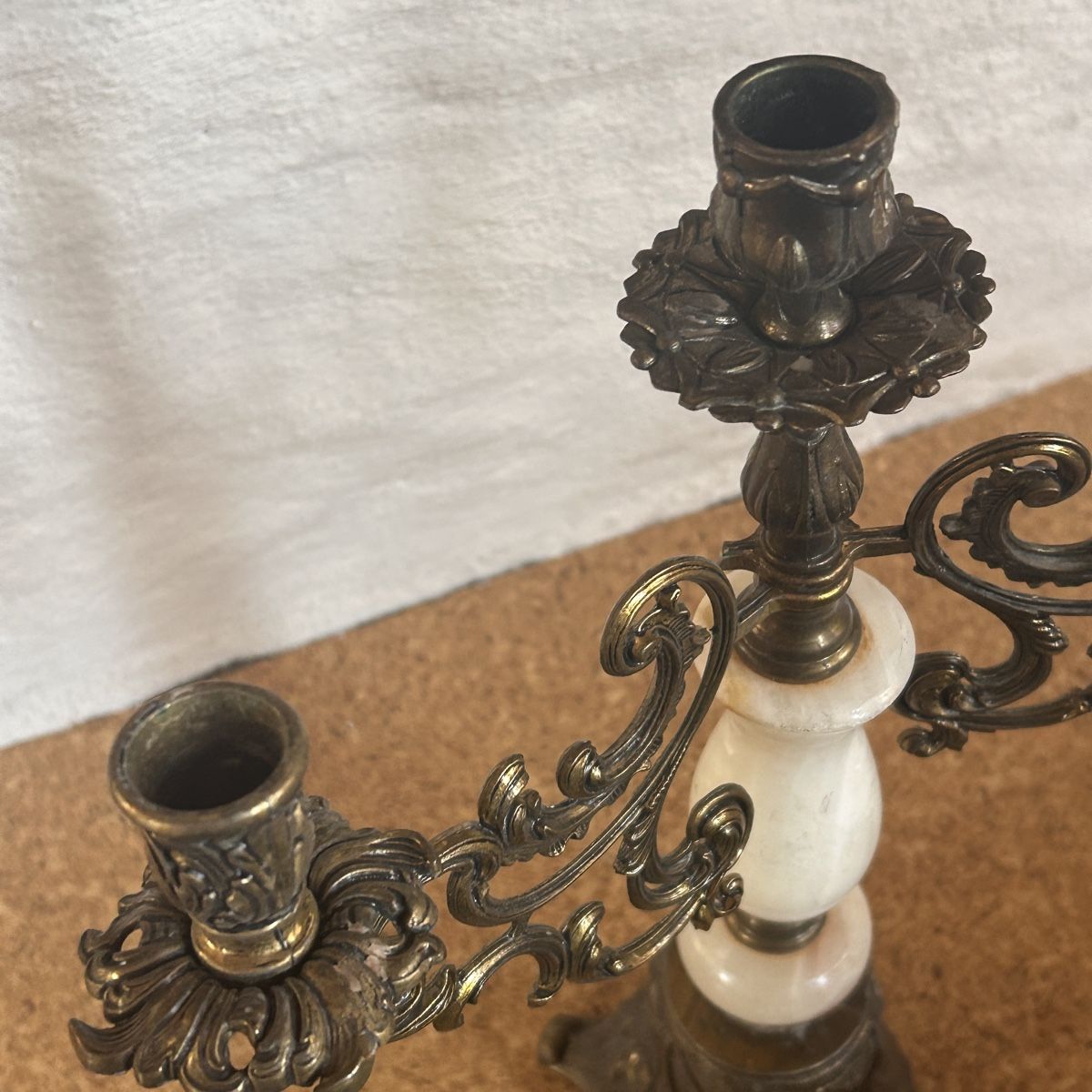Portacandele: Kerzenständer, Marmor & Bronze – Usato da Laufen venduto da Bellavitaboom 8