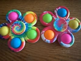 2x Fidget-Spinner: sensorisches Stressabbau Drehspielzeug
