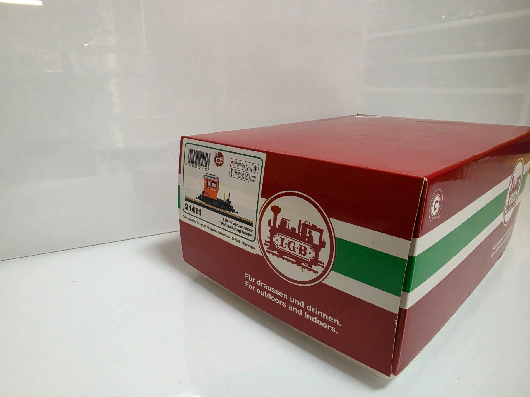 LGB Modelleisenbahnen: LGB  RhB Rangiertraktor 21411 – Neu und originalverpackt aus Neuenhof von ludovicco 2