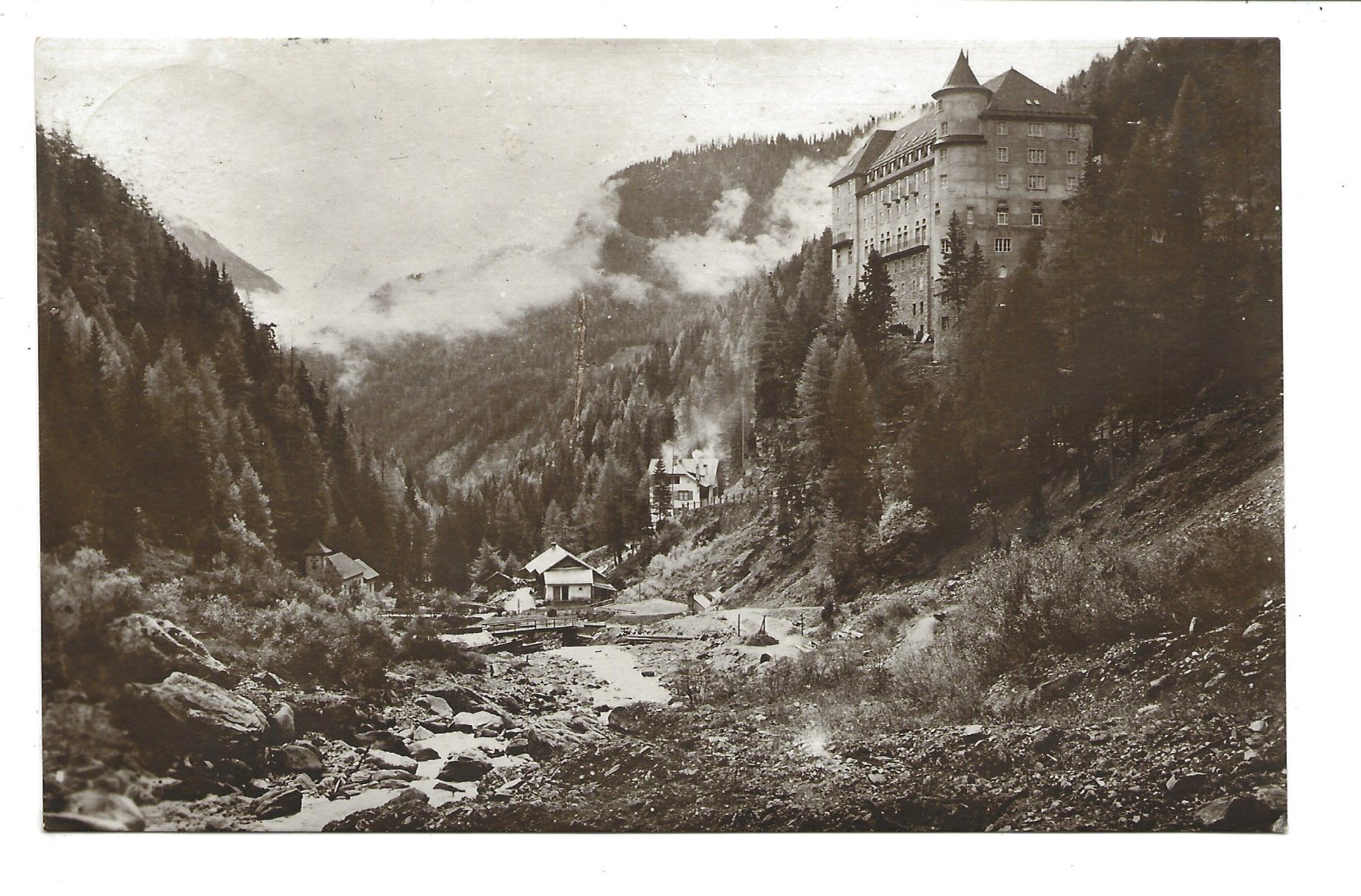 Cartoline postali: Kurhaus Val-Sinestra (GR) Engadin - 1913 – Usato da Engelburg venduto da Cartophil