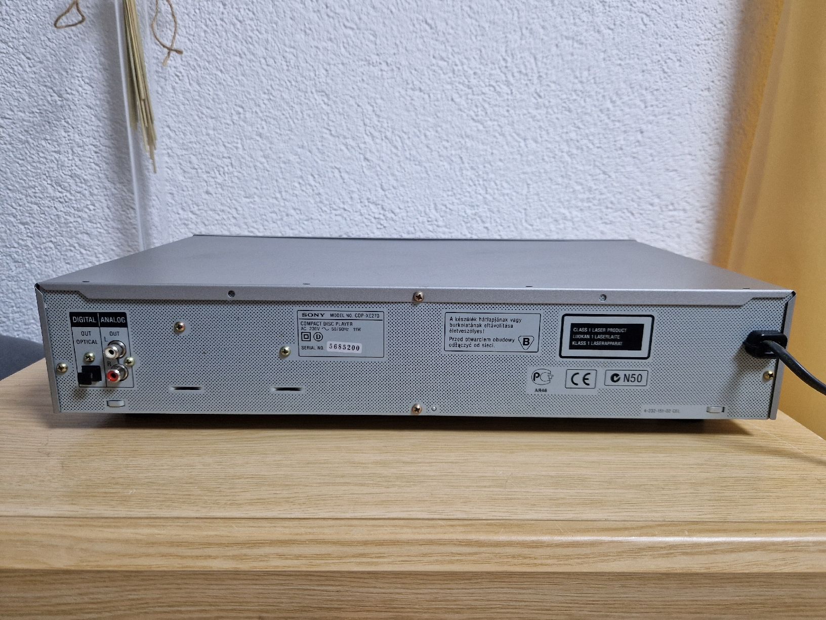 CD: Sony CDP-XE270 – Usato da Arbon venduto da Mayak_Sound 6