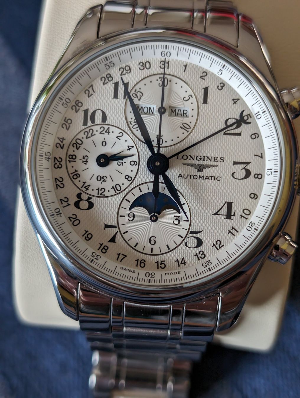 Longines Orologi: Longines Master Collection Mondphase 42mm – Usato da Hägglingen venduto da Em4ecaps